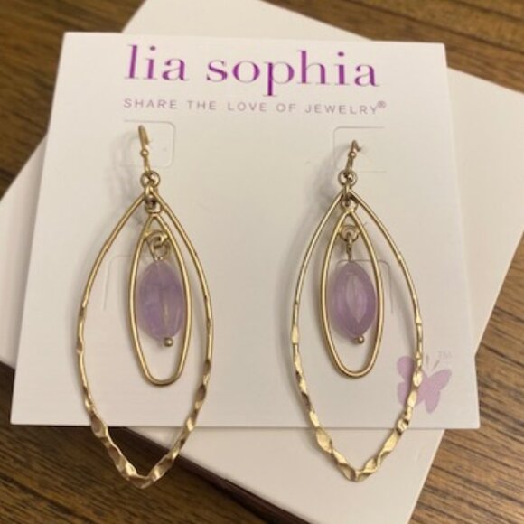 Lia Sophia "CONFETTI" Earrings - Picture 6 of 9